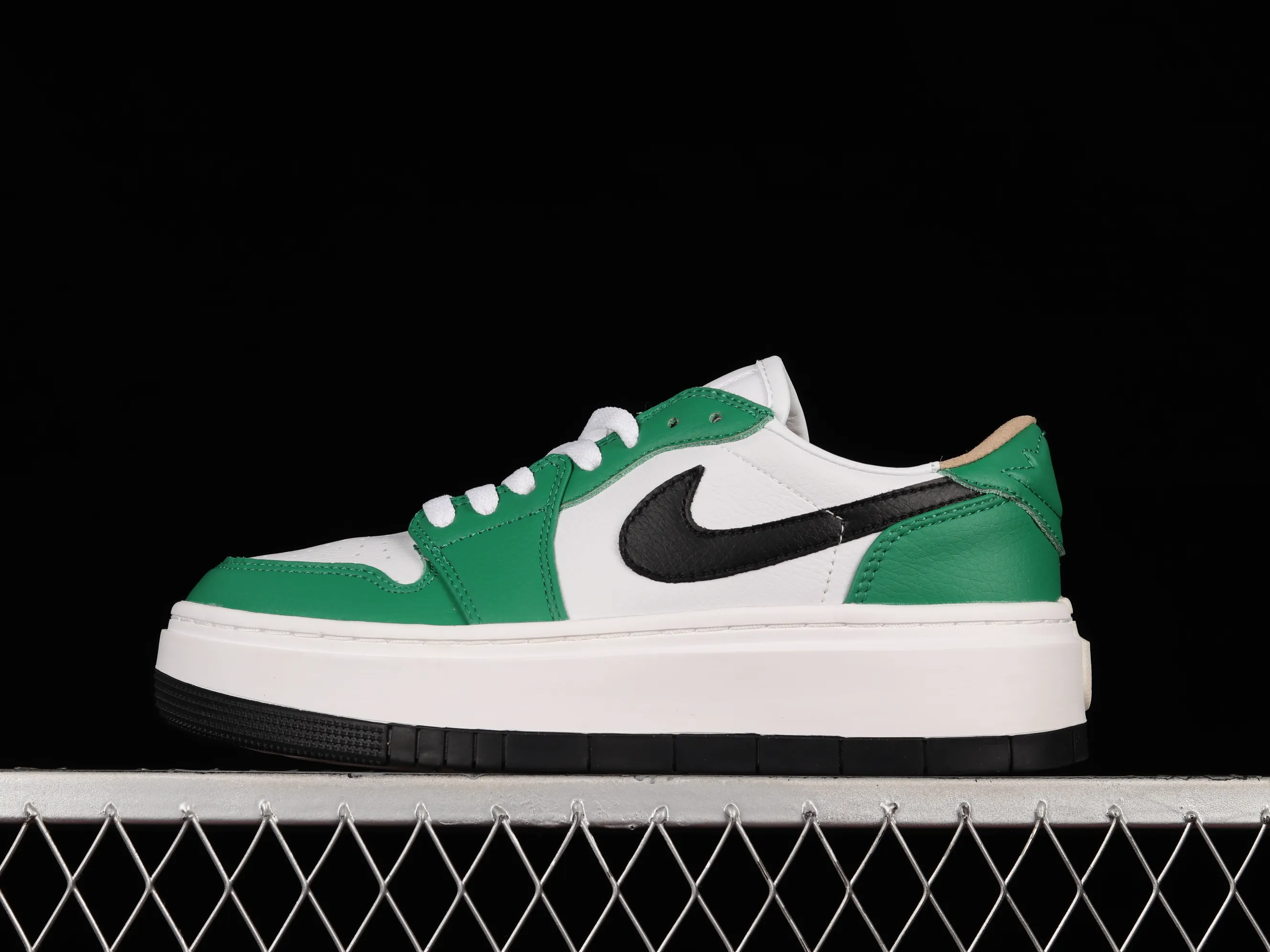 All categories Air Jordan Jordan series basketball shoes Air Jordan 1 Low Air Jordan 1 Elevate Low SE "Wolf Grey" Little AJ thick-soled retro basketball shoes DH0449-300